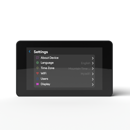 sugardash settings screen