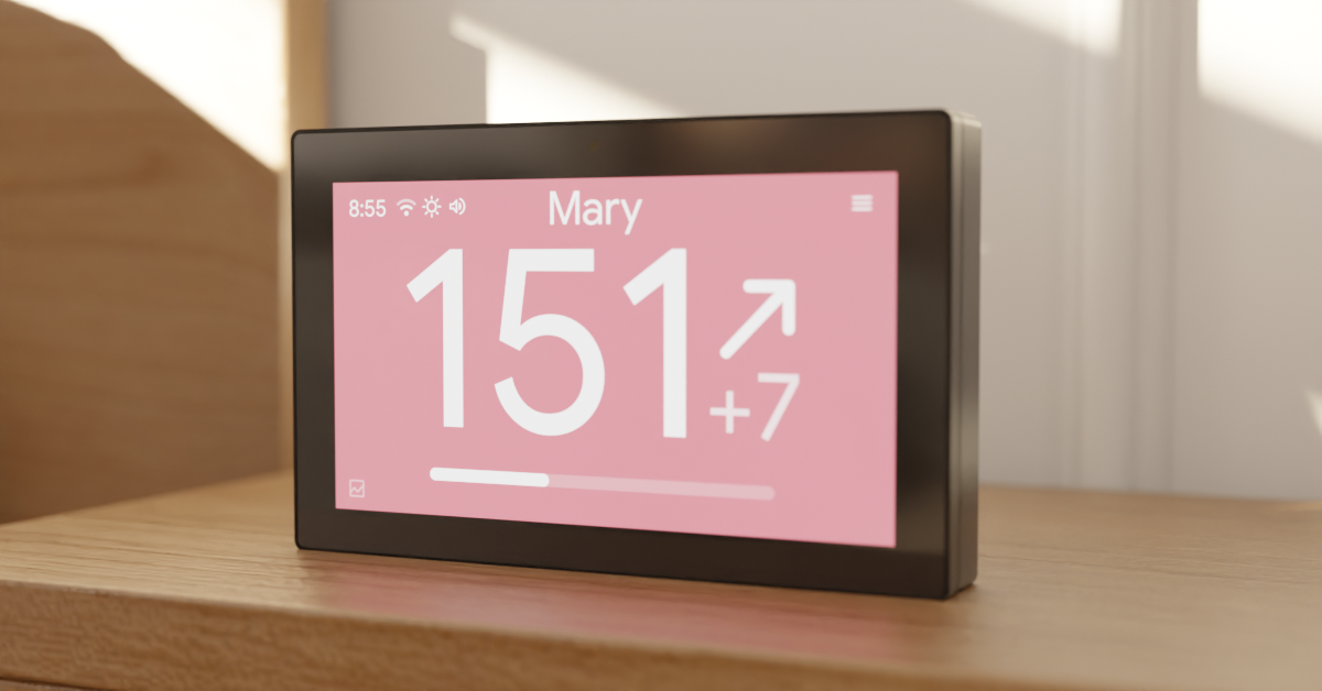 sugardash – Real-Time Blood Sugar Display